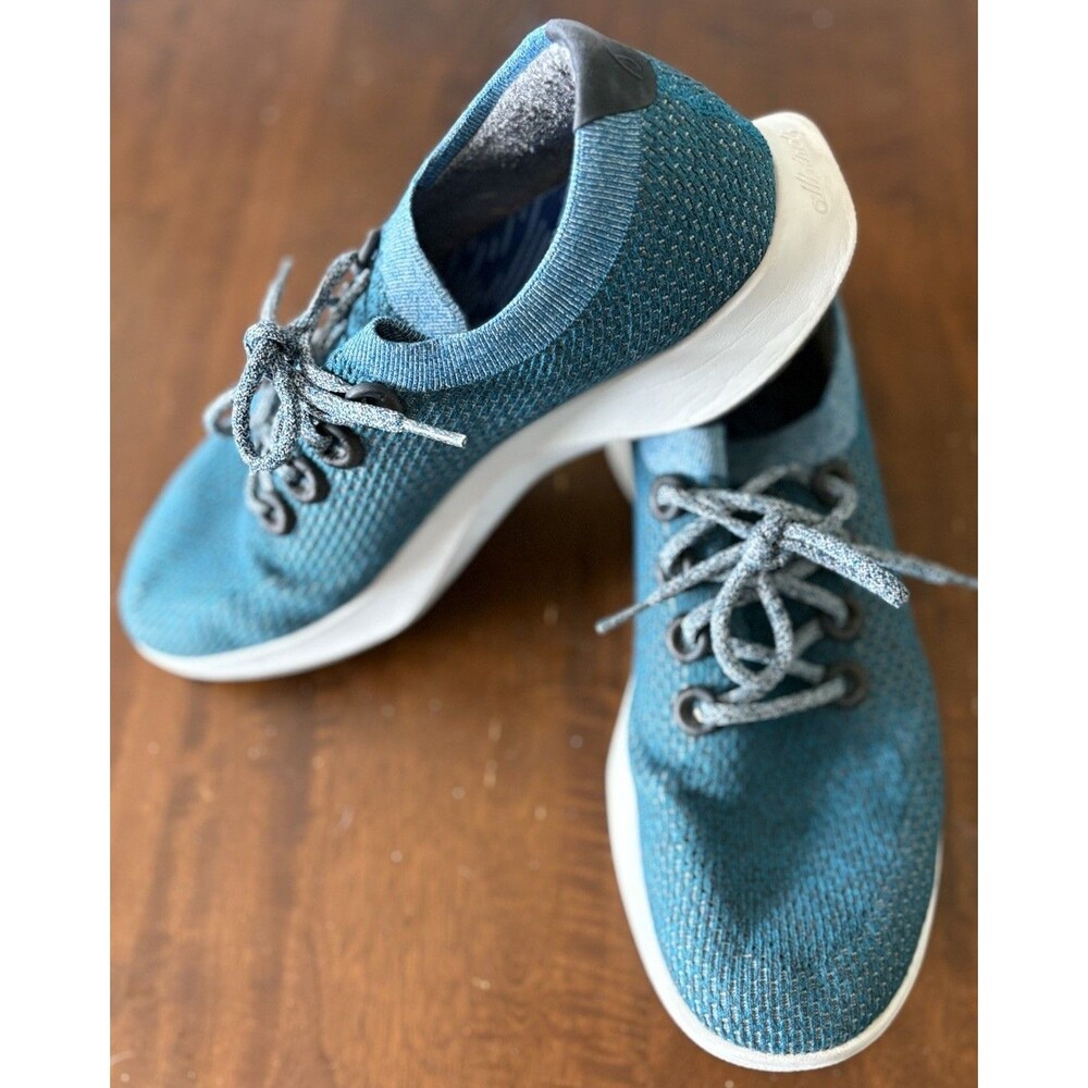 Allbirds Tree Dasher TD Blue Comfort Running Sneakers Shoes Men's Size 13